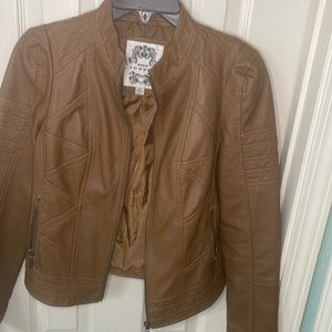 Made By Johnny Faux Leather Jacket